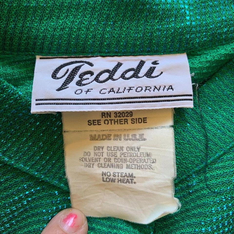 Vtg 70s 2 Pc Matching 55ee 4