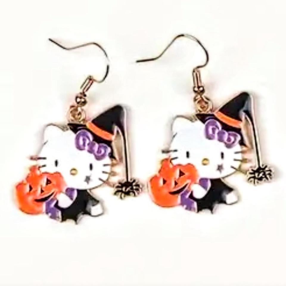 Hk Witch Earrings Spooky Halloween 1bfc 3
