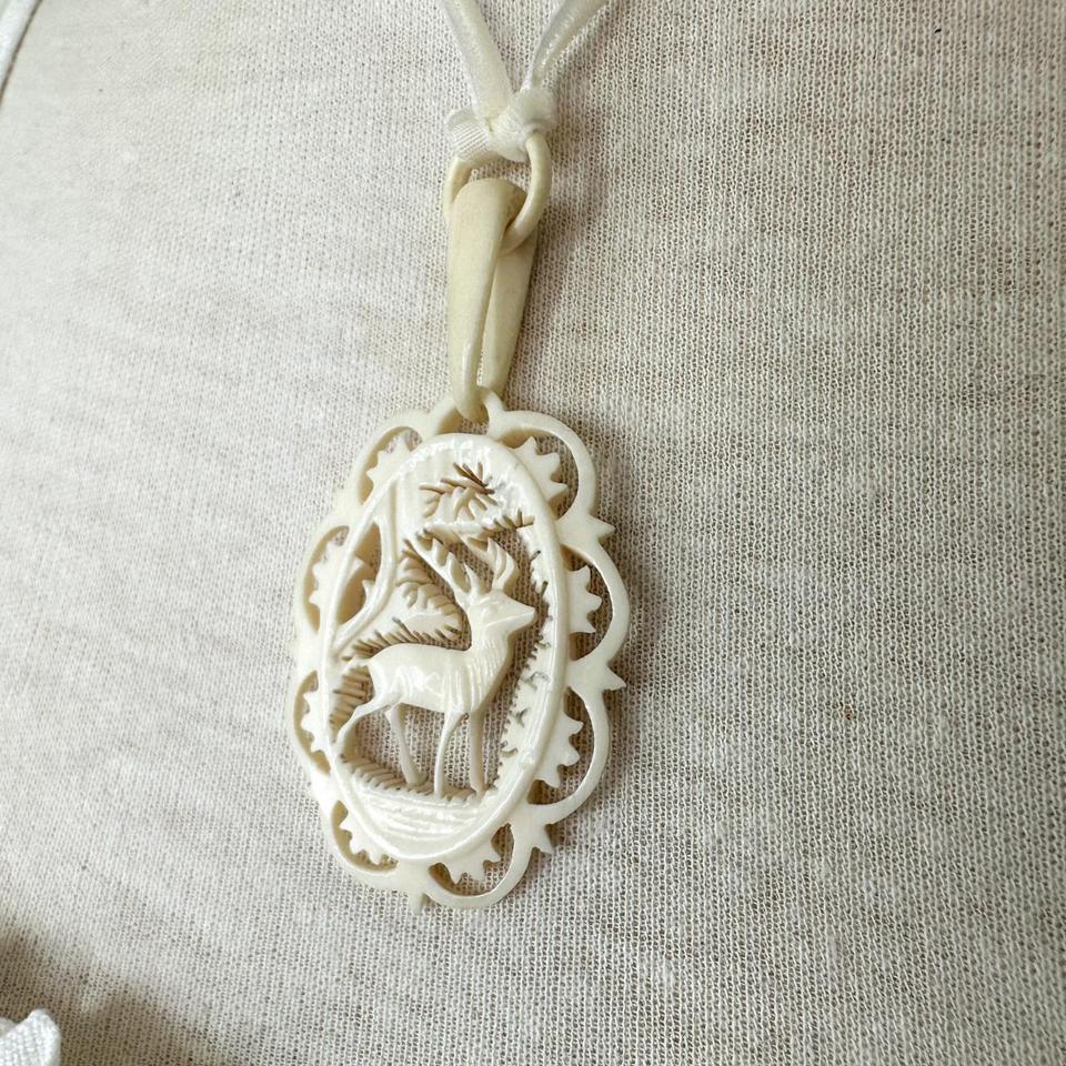 Vintage 20s 40s Ornate Handmade Carved 1773 3