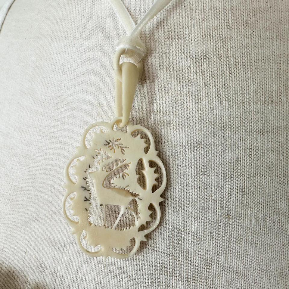 Vintage 20s 40s Ornate Handmade Carved 1773 7
