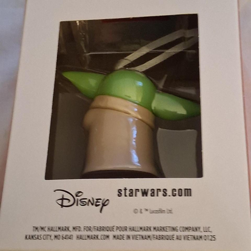 Grogu Christmas Tree Ornament Starwars 8d89 4
