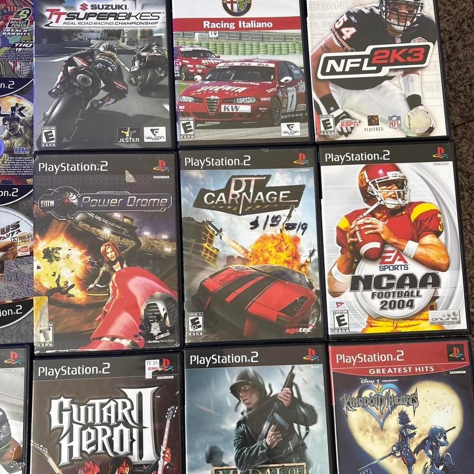 Lot Of 21 Playstation 2 0459 3