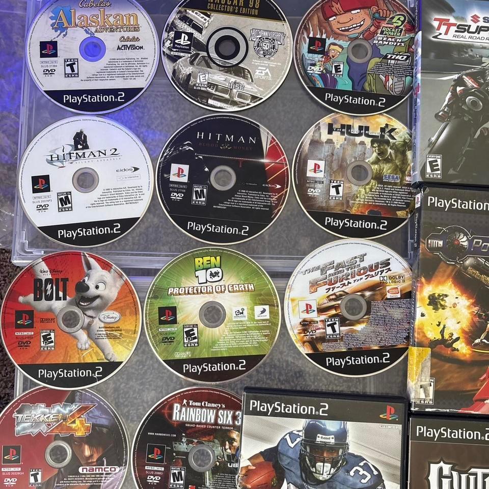 Lot Of 21 Playstation 2 0459 2