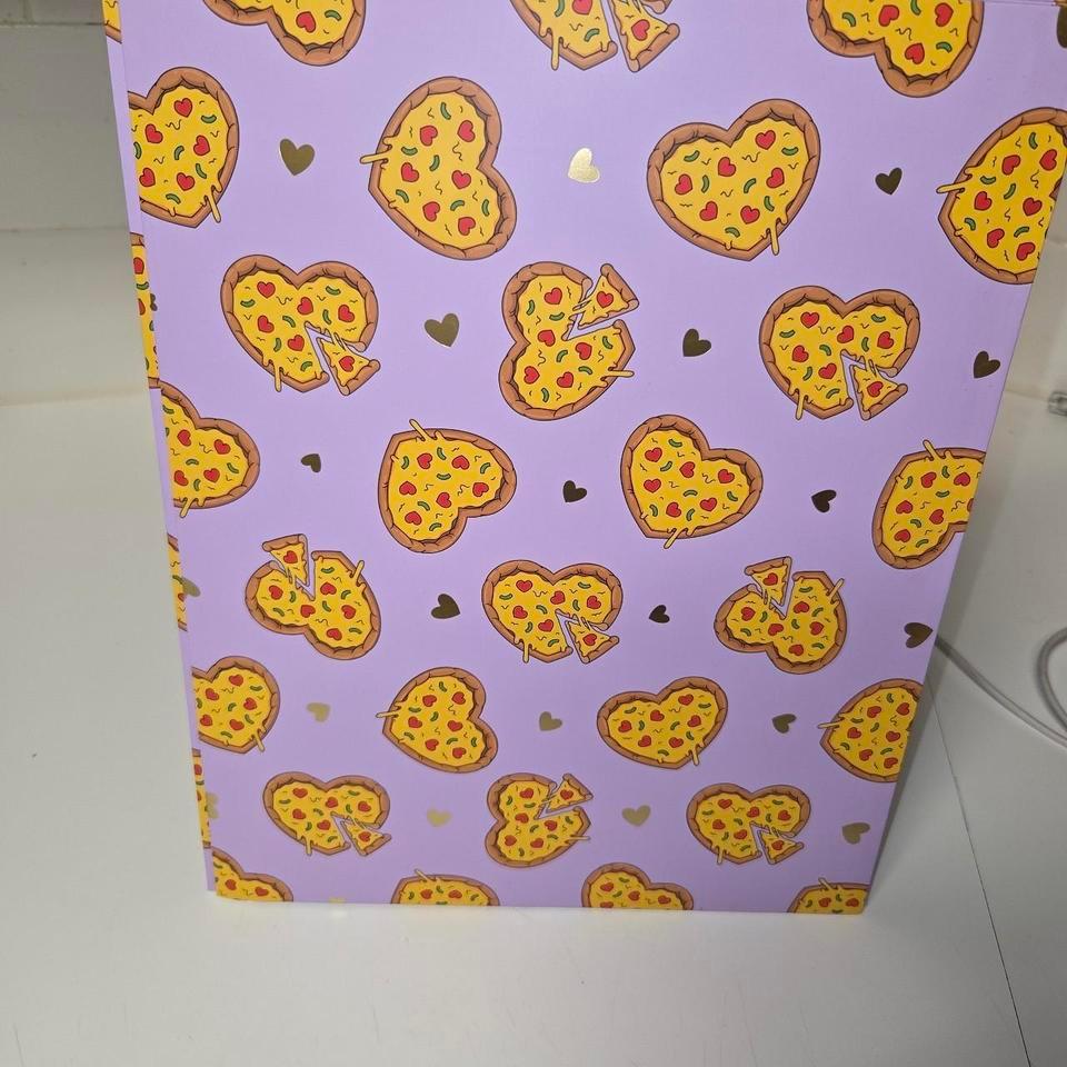 Adorable Purple And Yellow Pizza 4