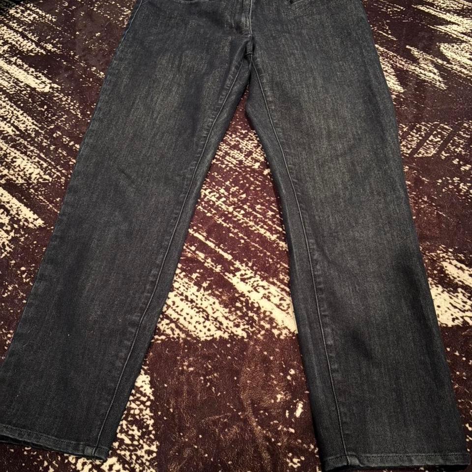 Lands End Black Denim Jeans 5fa6
