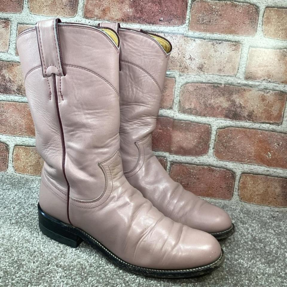 Justin Womens Vintage Pink Roper