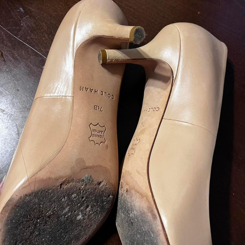Tan And Cream Pointed Toe 6