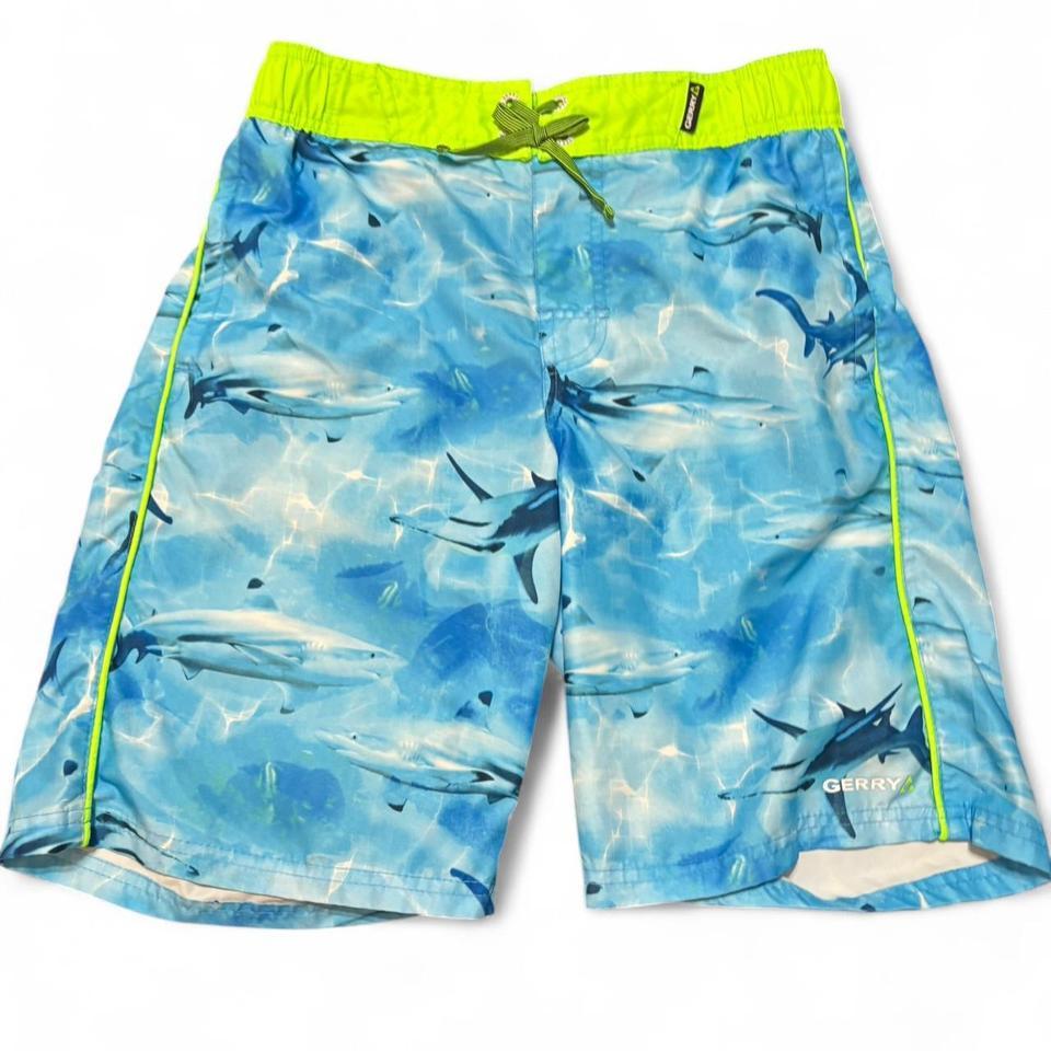 Boys Blue And Neon Green 587d