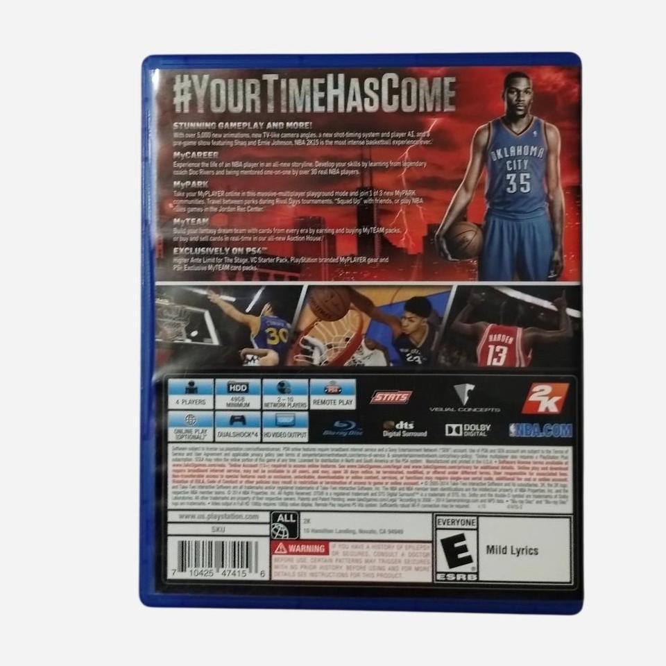 Nba 2k15 Ps4 Game Nba2k15 2