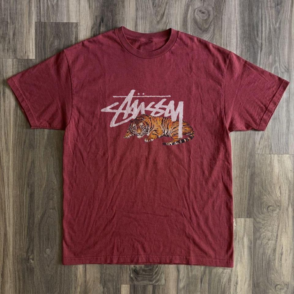 Vintage Style Stussy Tiger Cotton Ca01