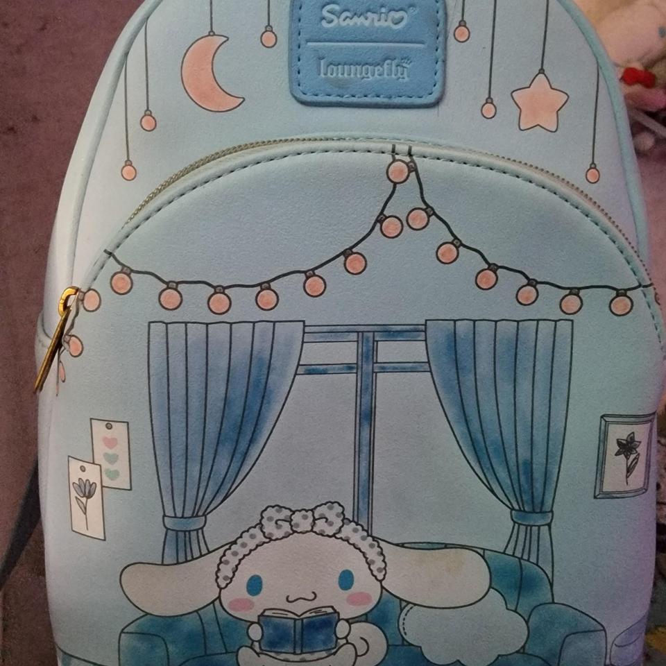 Sanrio Cinnamoroll Blue Backpack Kawaii 2ef8