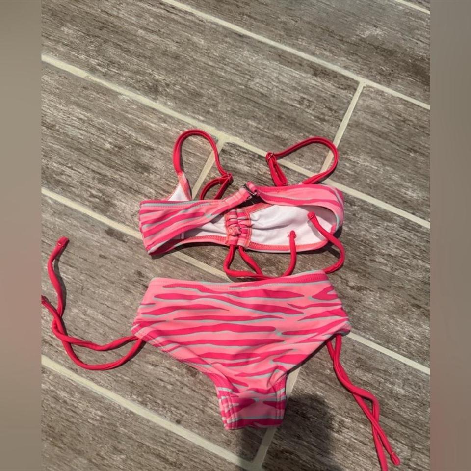 Pink And Blue Flame Bikini 6c7b 2