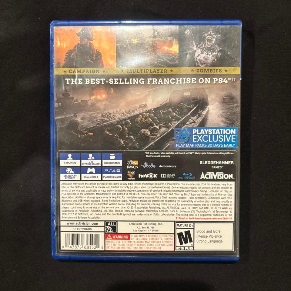 Call Of Duty Wwii Ps4 1eb0 3