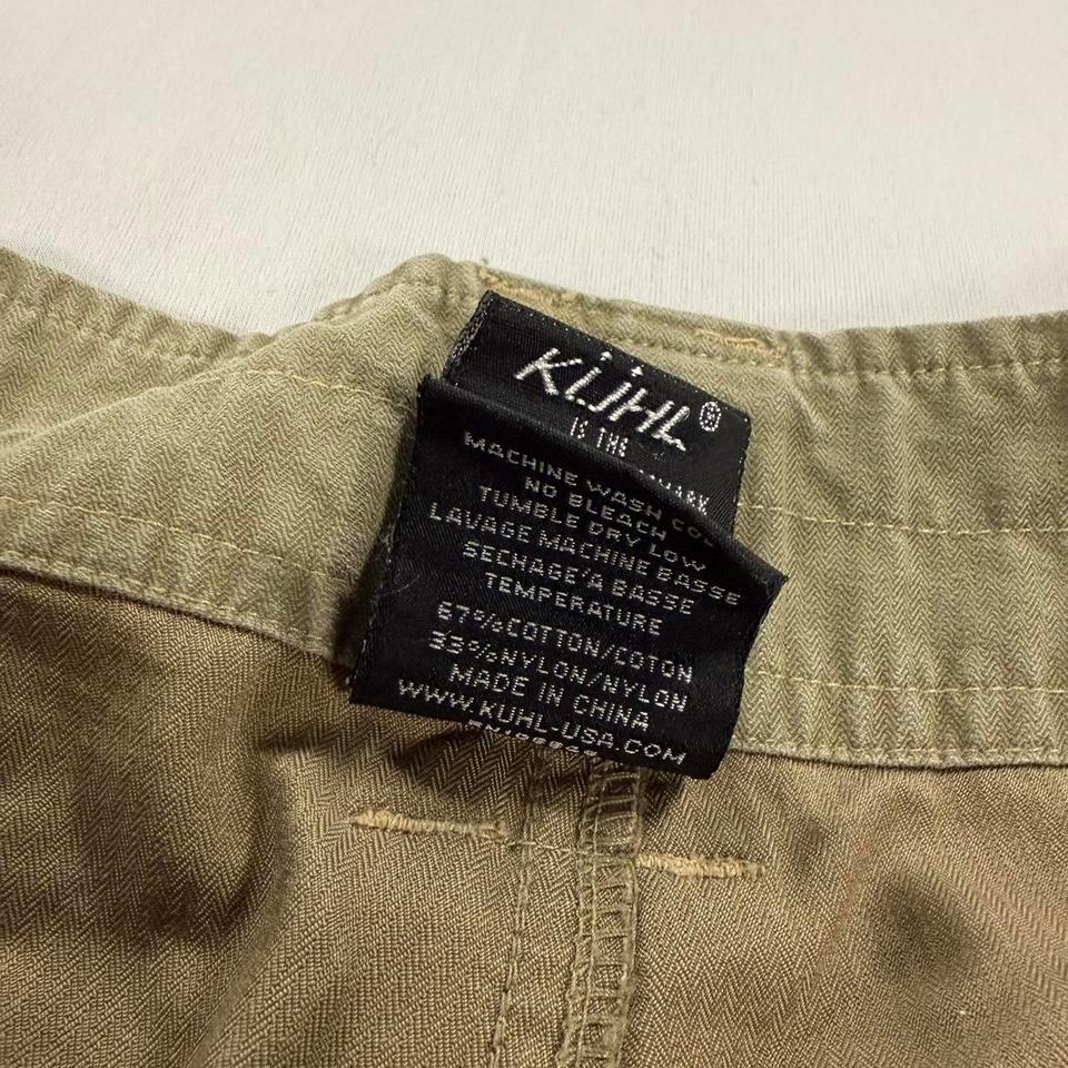 Vtg Kuhl Cargo Shorts Size 7616 7