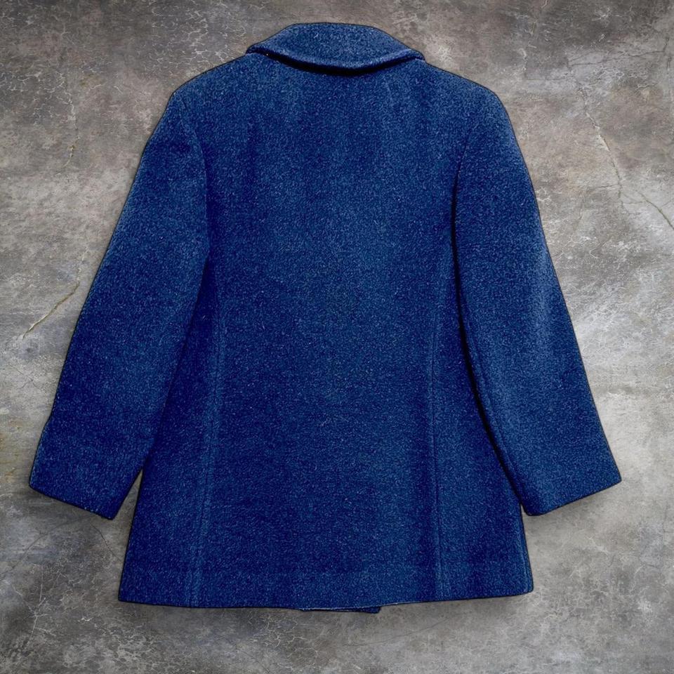 Vintage 70s Pendleton Blue Coat D145 4