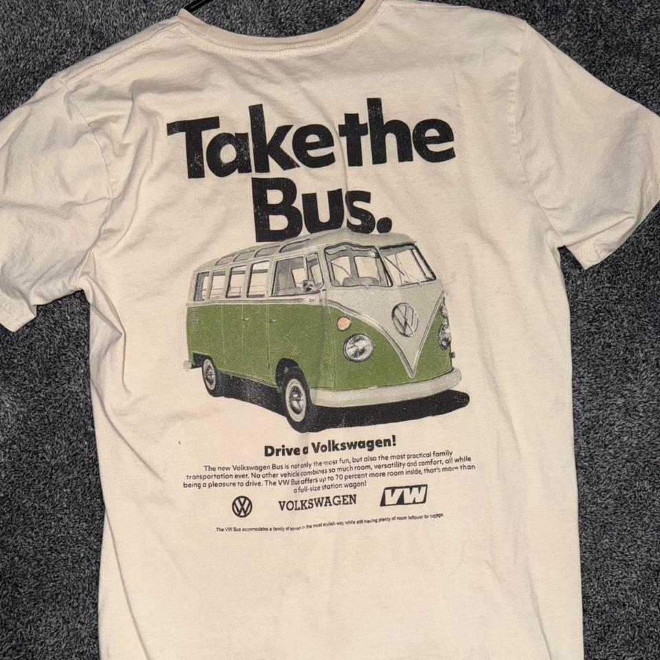 Volkswagen White T Shirt With Black 2d9b 3