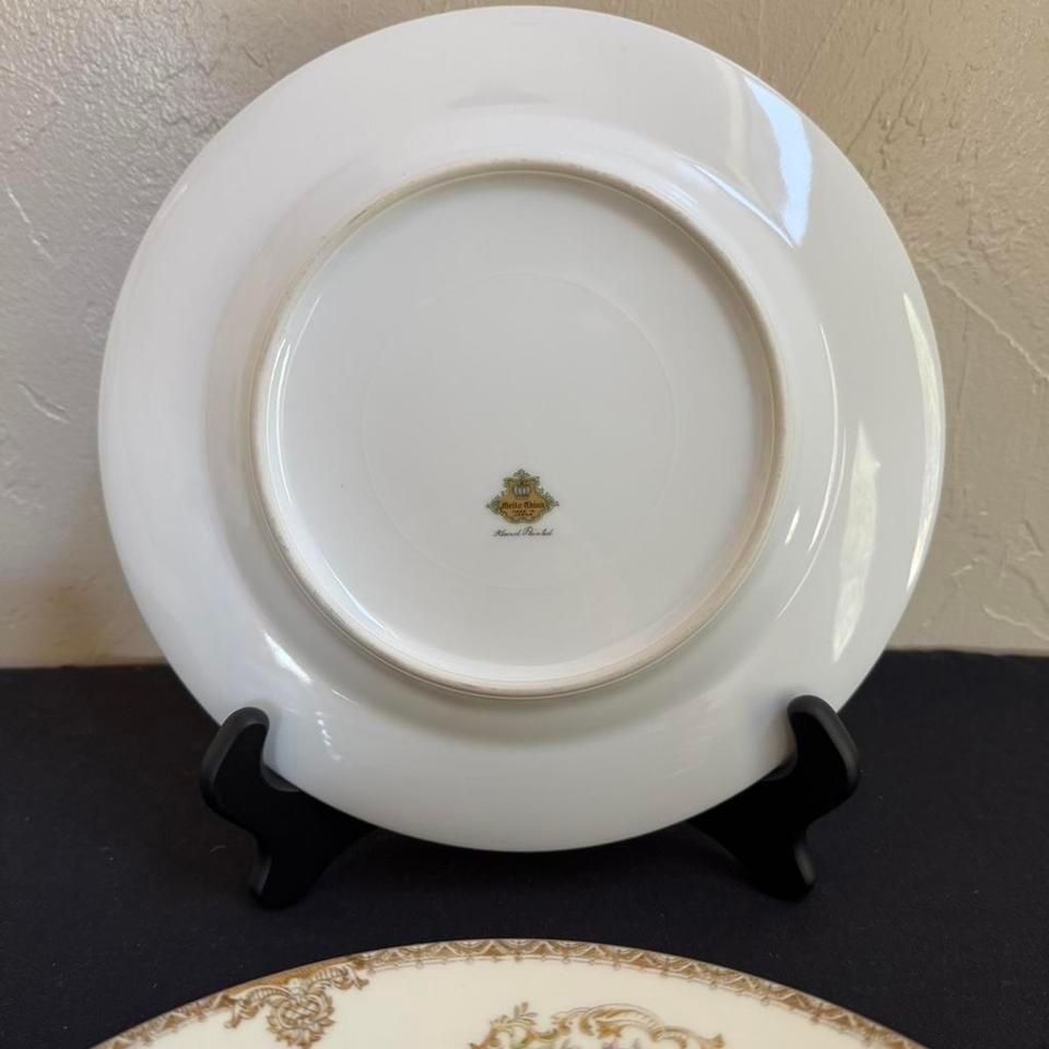6 Vintage Meito China Dinner A2f5 8