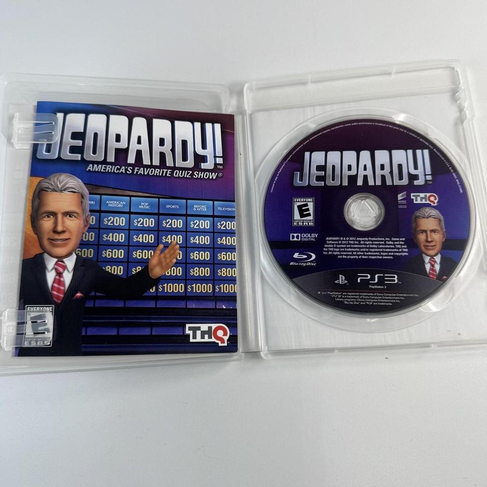 Jeopardy Sony Playstation 3 Ps3 A577 3