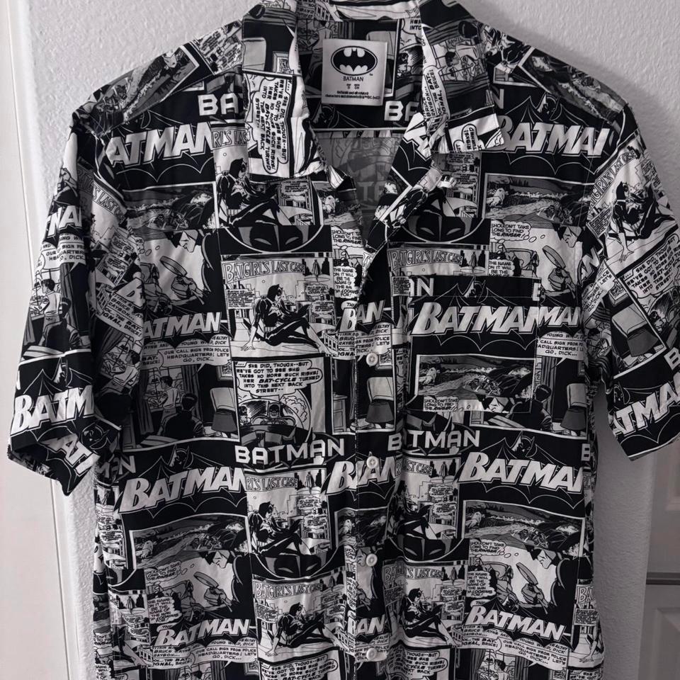 Batman Comic Book Button Up Bf9c