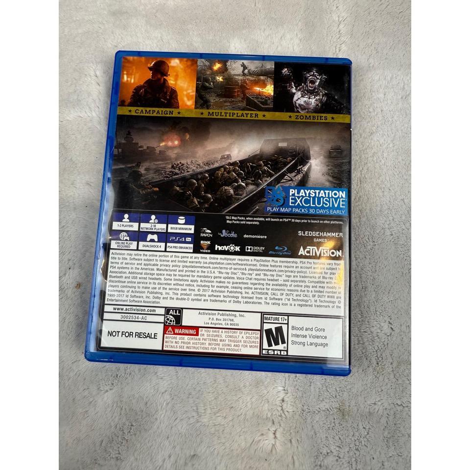 Call Of Duty Wwii Sony 3a20 2