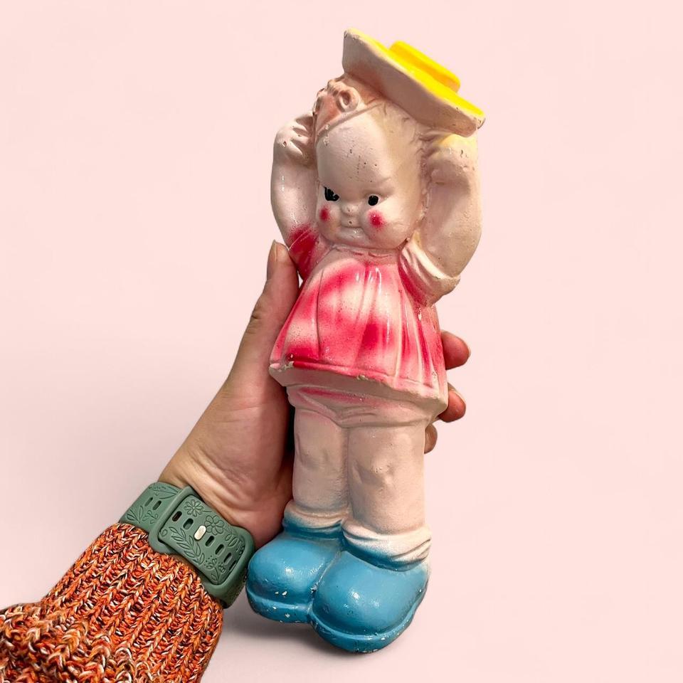 Vintage Chalk Ware Baby Doll