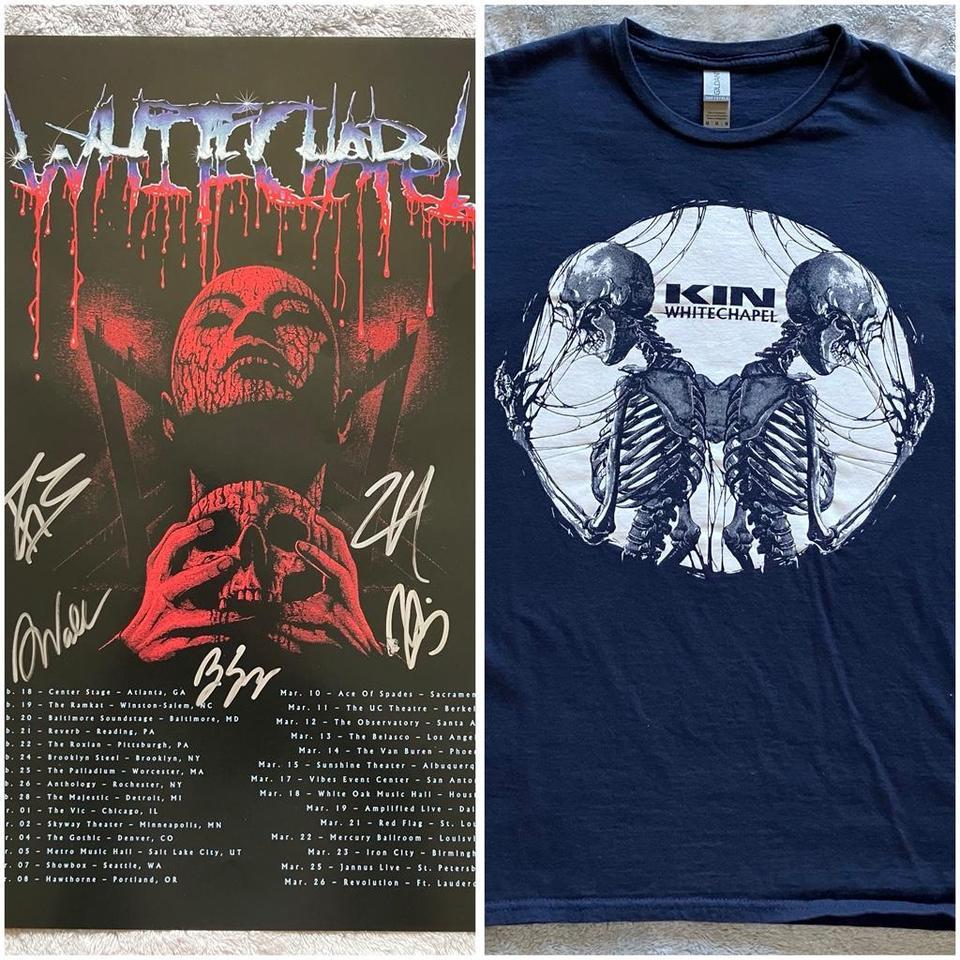 Signed Whitechapel Tour Poster From 4c15
