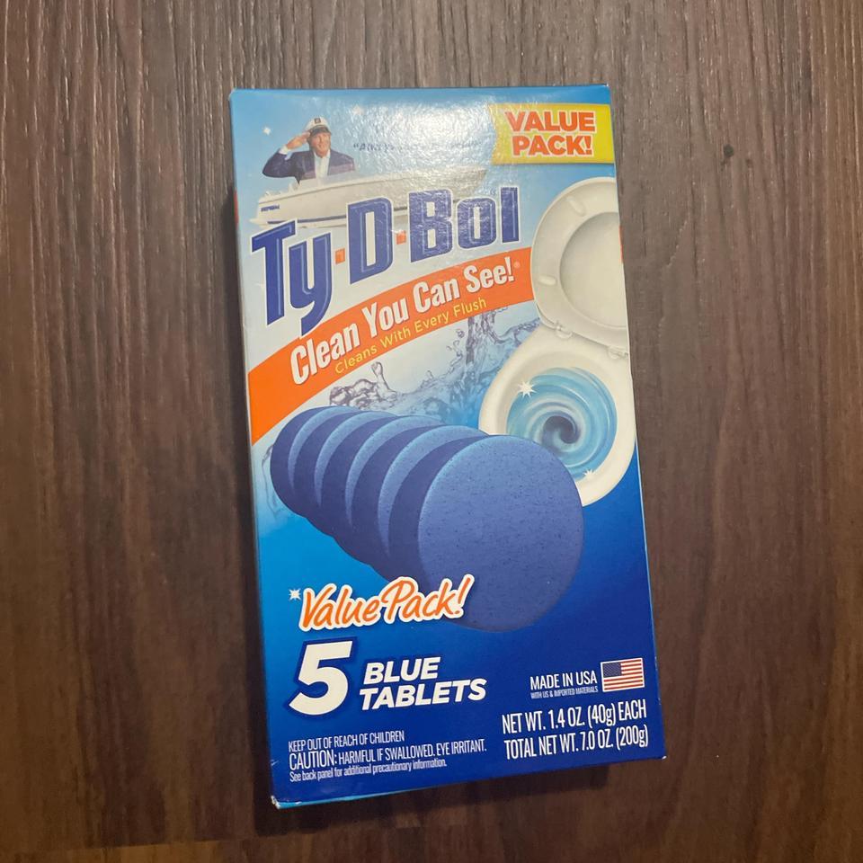 Blue Toilet Bowl Cleaner Tablets