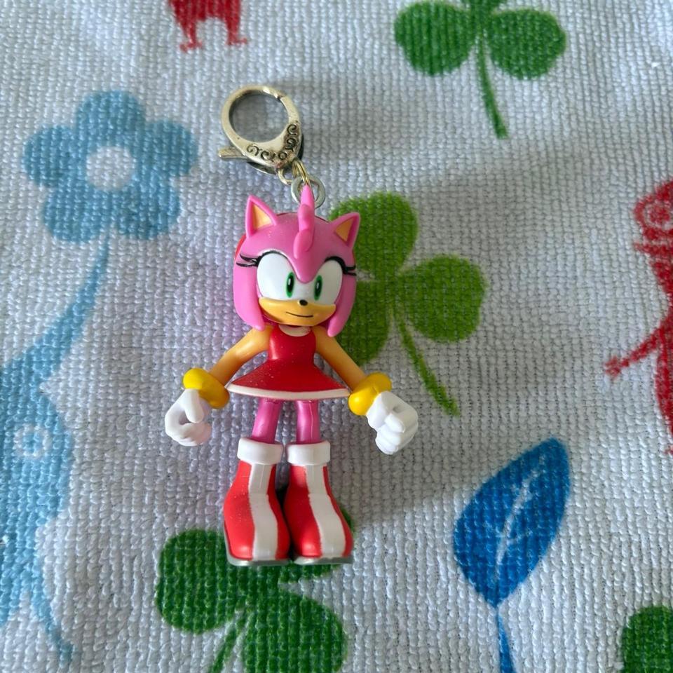 Handmade Amy Rose Keychain Sonic 38bc