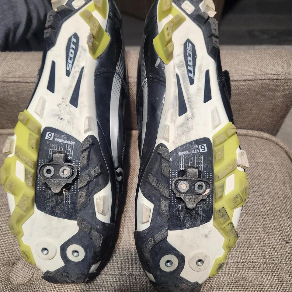 Scott Black Cycling Shoes Size Ef8b 2
