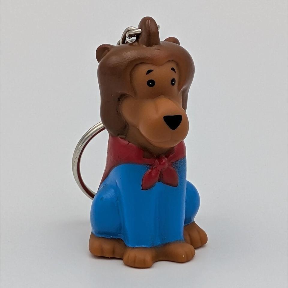 Super Dog Pup Keychain American Cc38