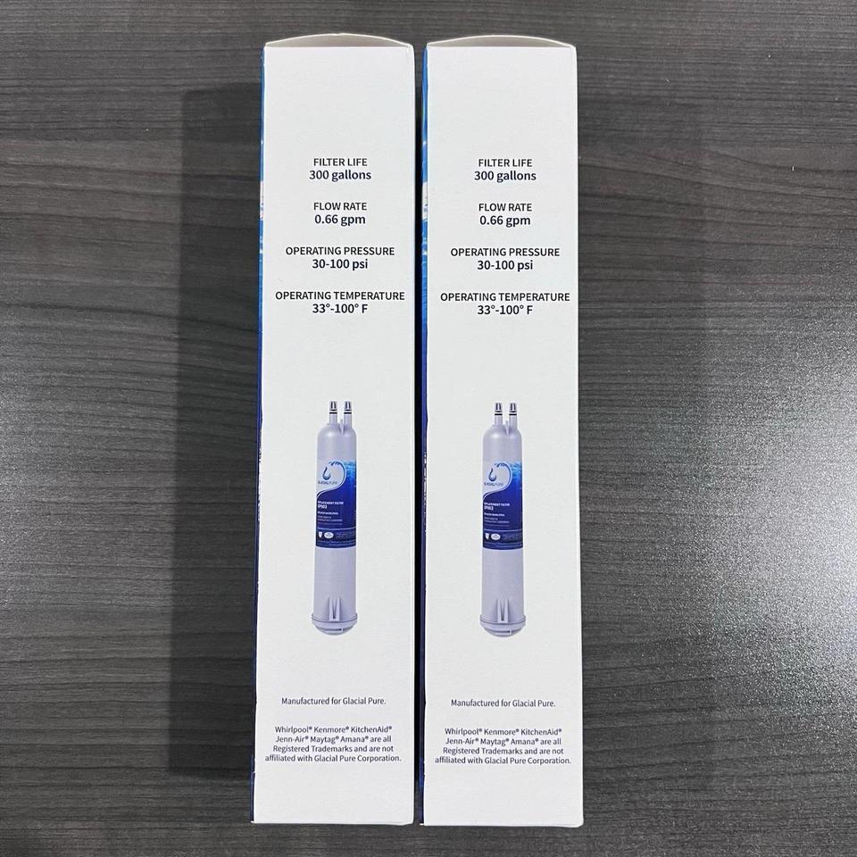 Set Of 2 Glacial Pure 610b 5