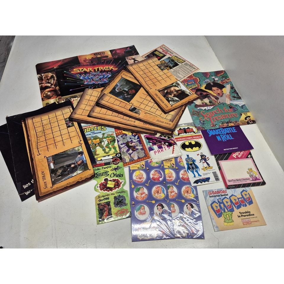 Vintage 80s 90s Collectible Ephemera 3829