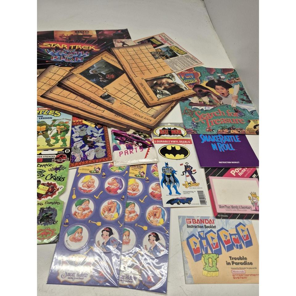 Vintage 80s 90s Collectible Ephemera 3829 5
