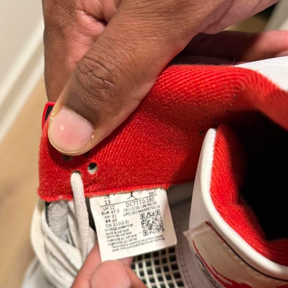 Jordan 4 Fire Red Retro 013c 3