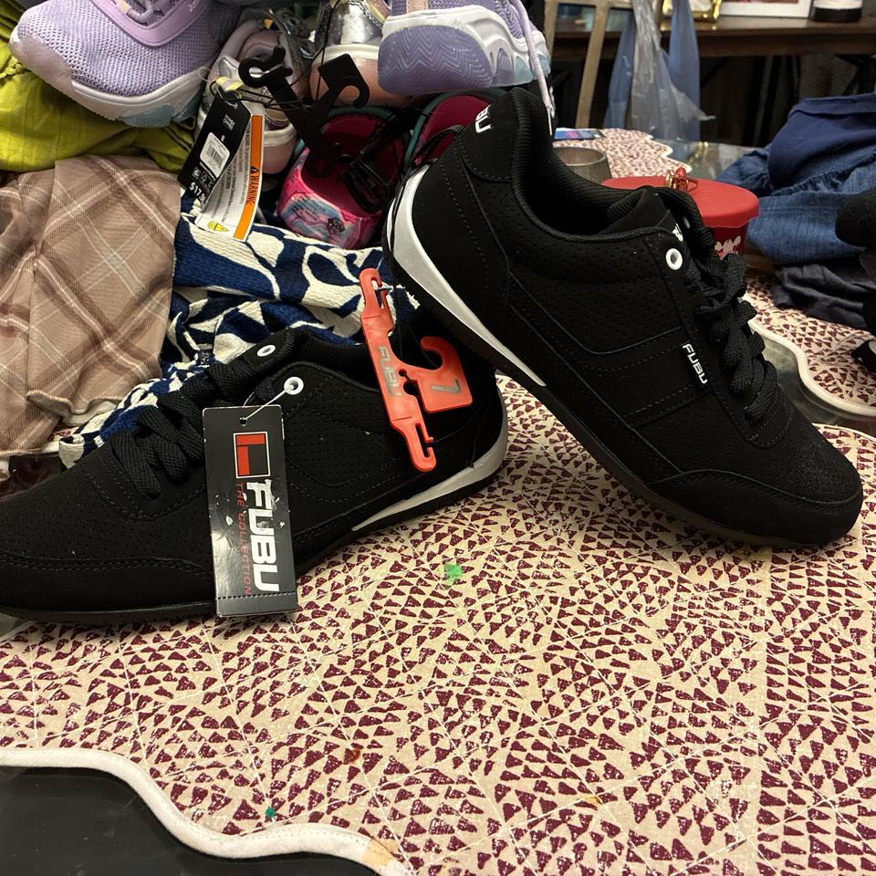 Fubu Mens Black Tennis Shoes