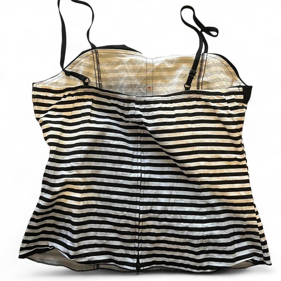 Black And White Striped Top 4