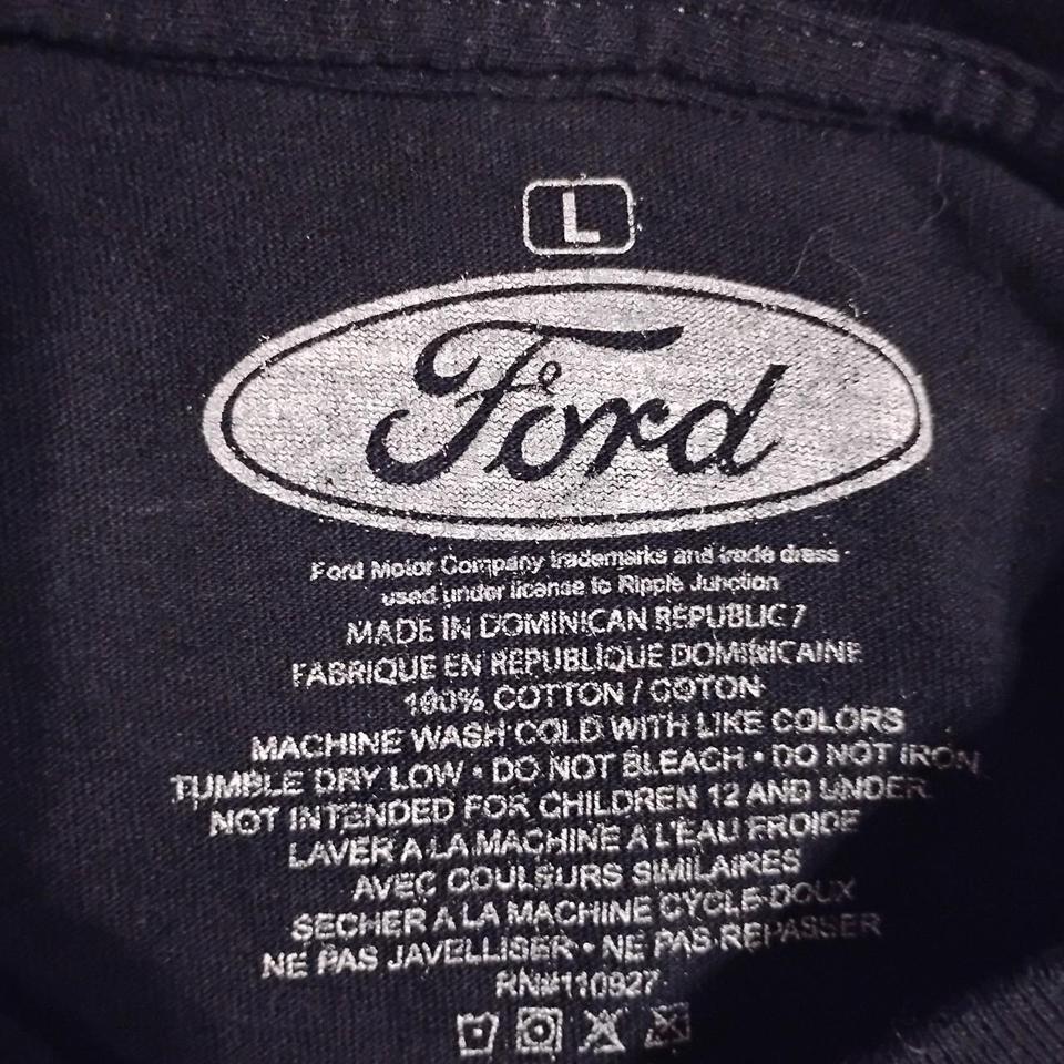 Ford Mustang Gt Black T Shirt 6dde 2