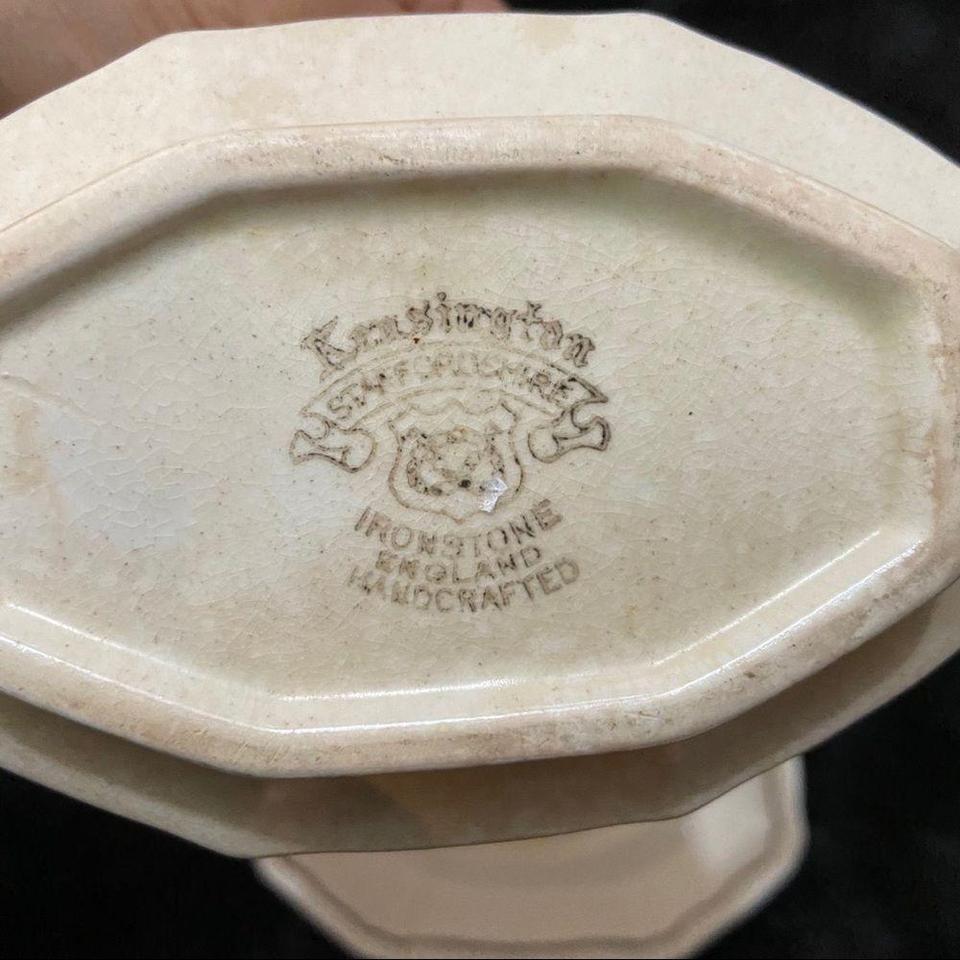 Vintage Kensington Gravy Pitcher Tray 5