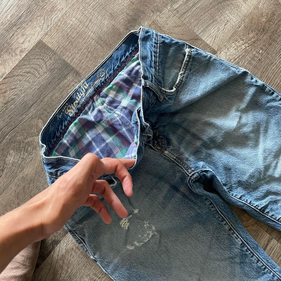 Super Sickk Distressed Blue Denim 330c 2