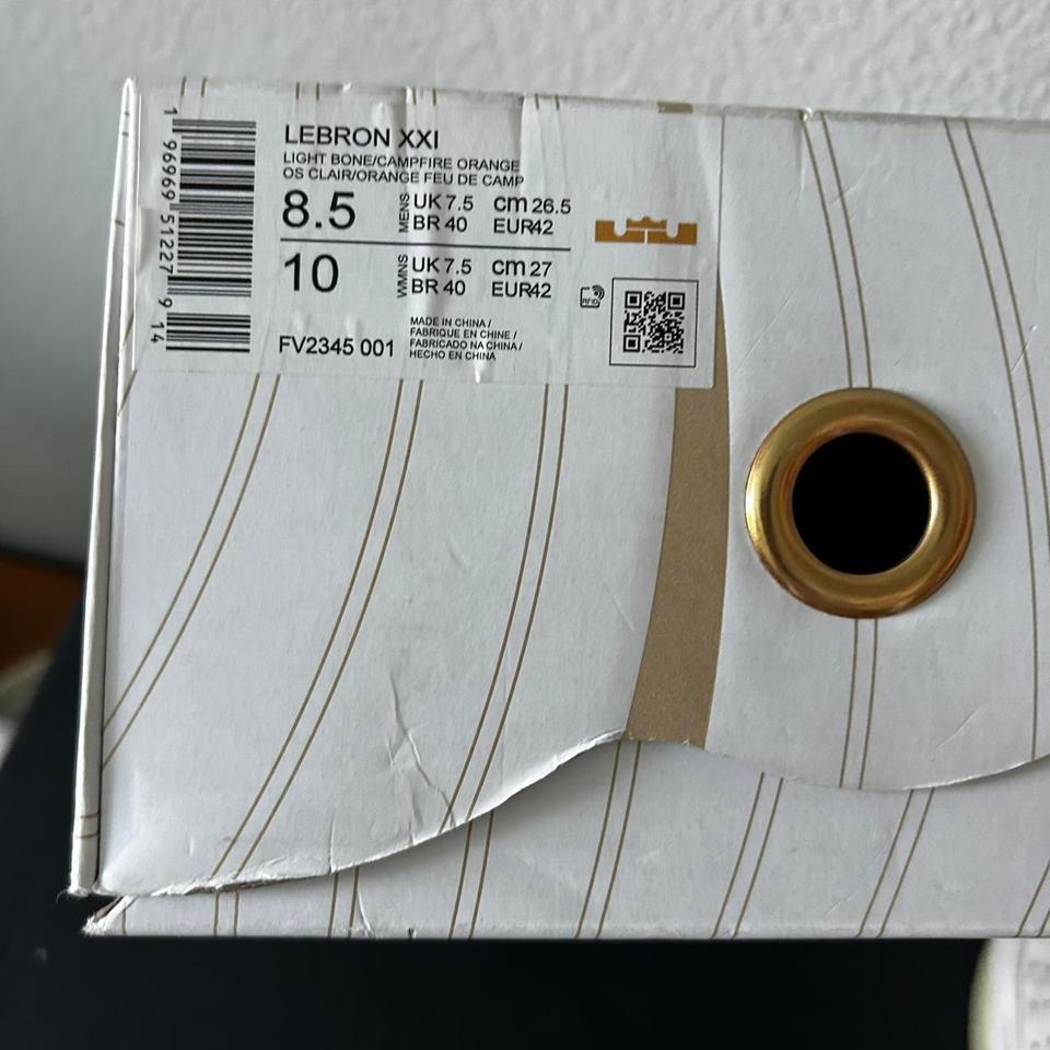 Nike Lebron 21 White Basketball D57d 6