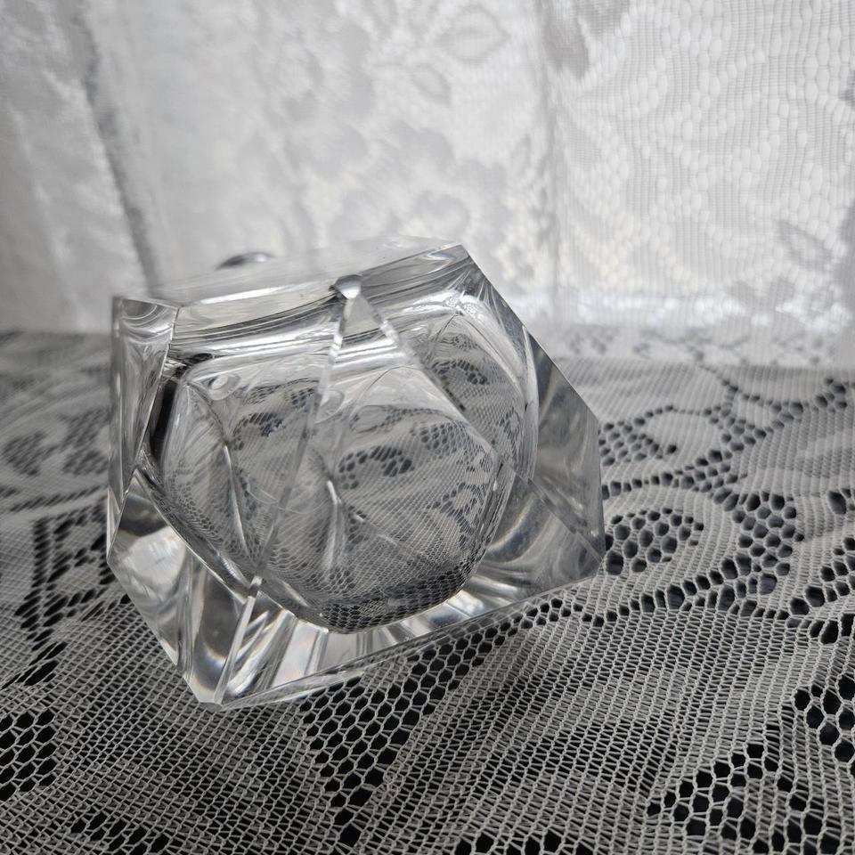 Vintage Art Deco Crystal Perfume 158a 5