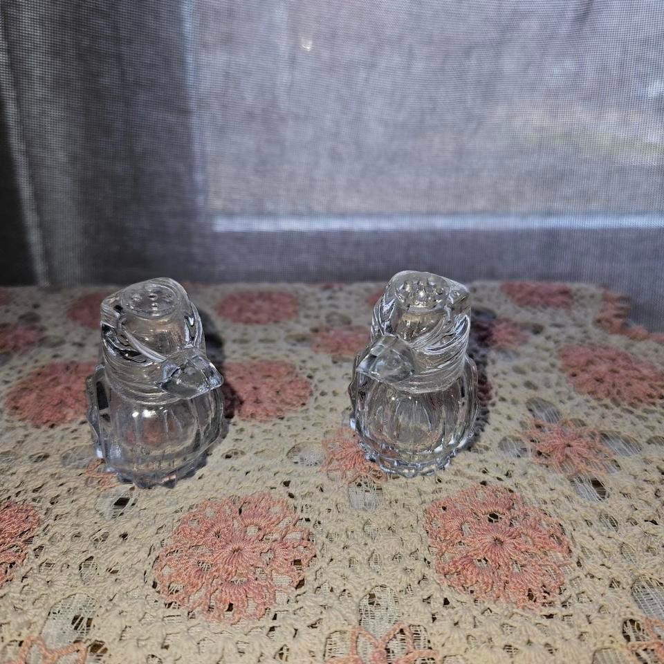 Vintage Duck Glass Salt And D4c1 8