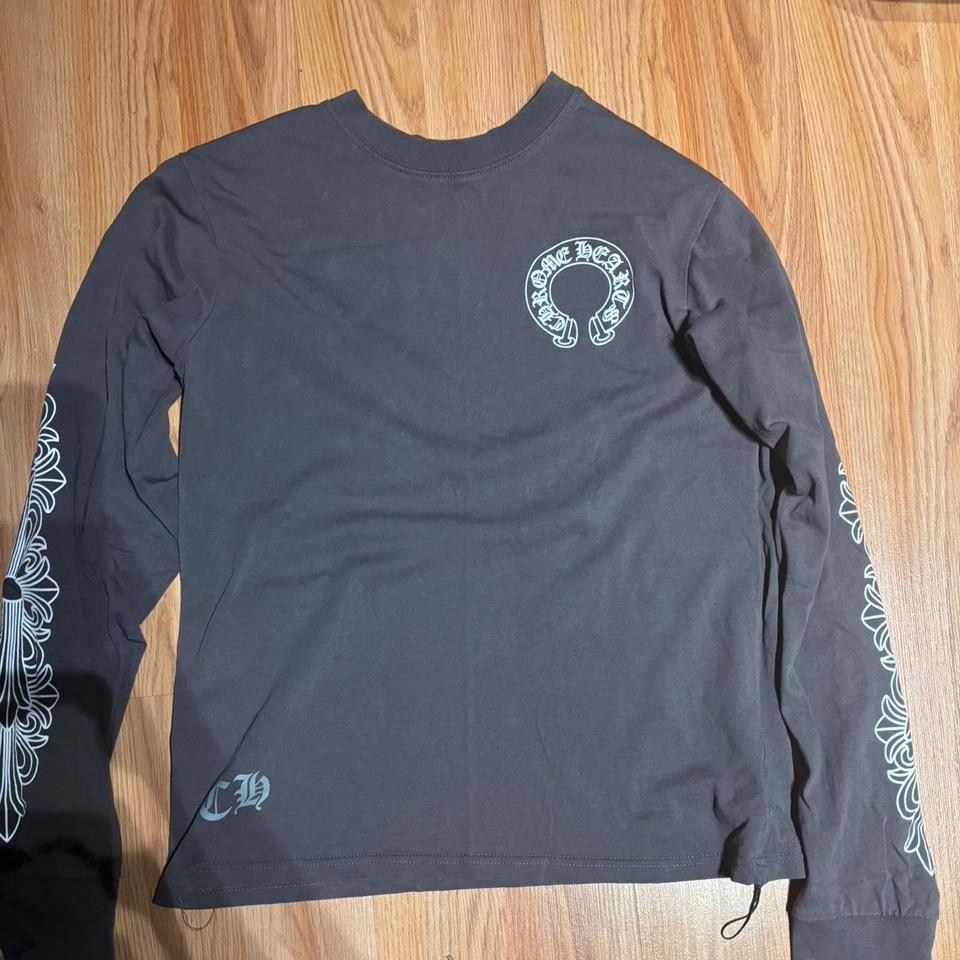 Chrome Hearts Gray Horseshoe Longsleeve 7650