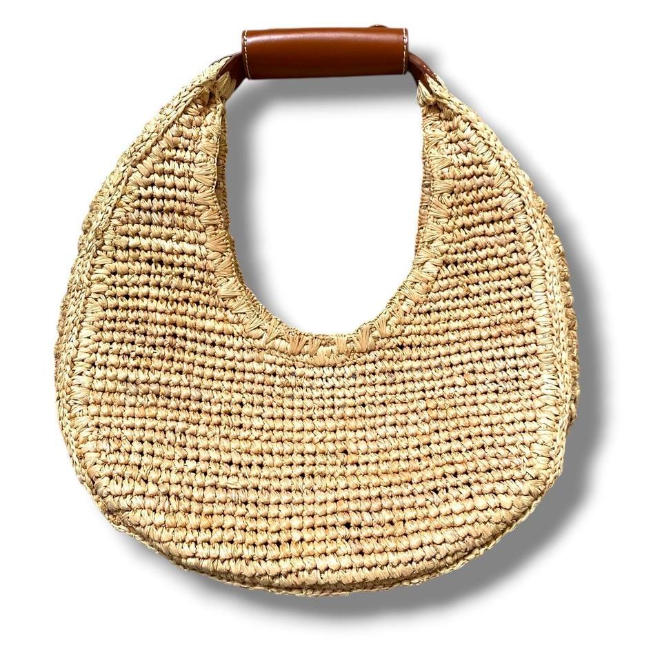 Staud Moon Raffia Bag In Fa6f 2