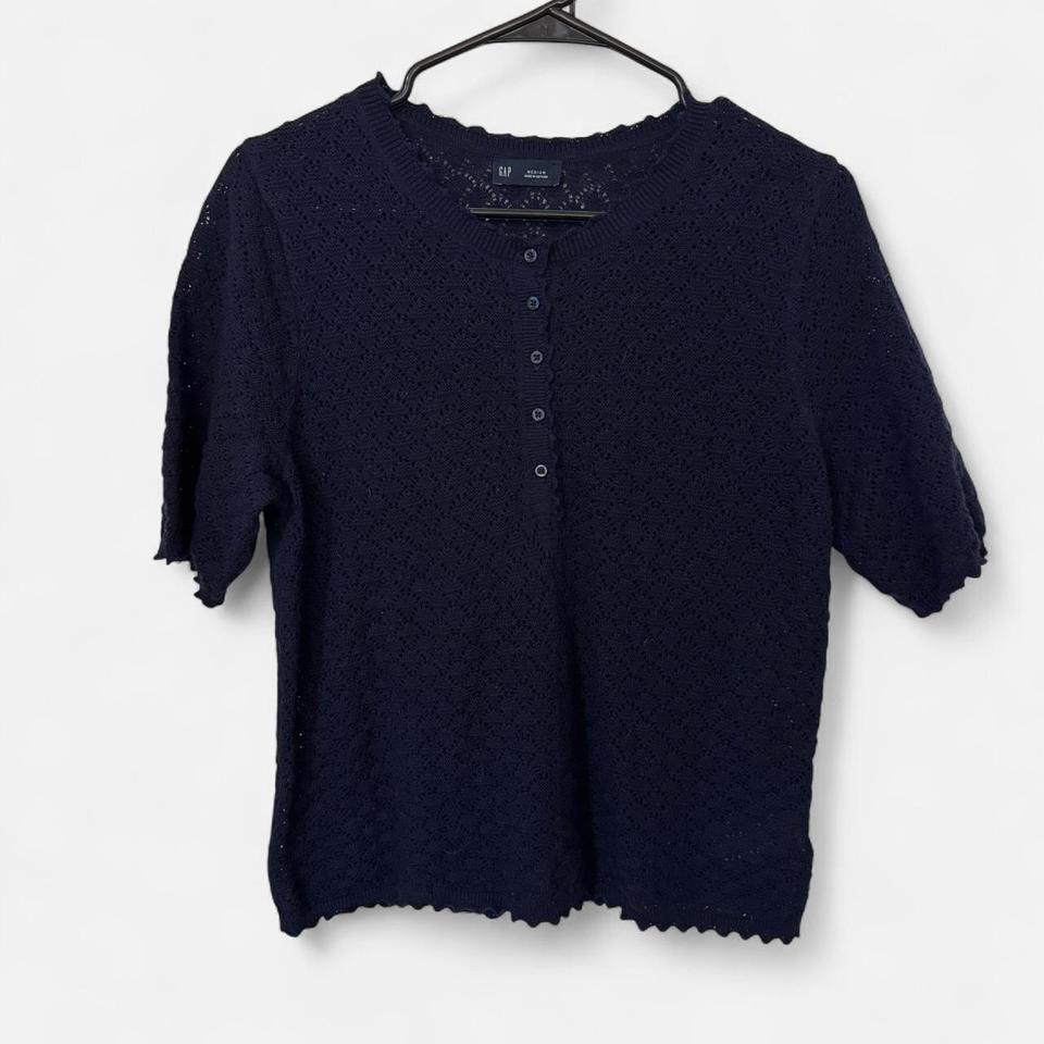 Gap Navy Blue Short Sleeve 179a