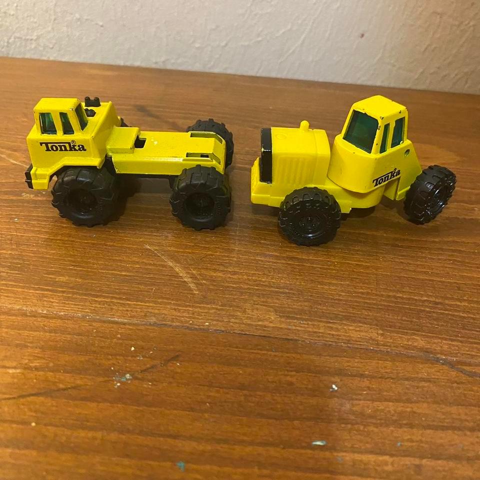 Vintage 1992 Yellow Tonka Toy 9748