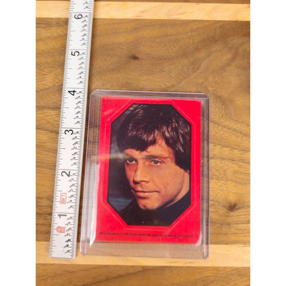 1983 Star Wars Stickers Return