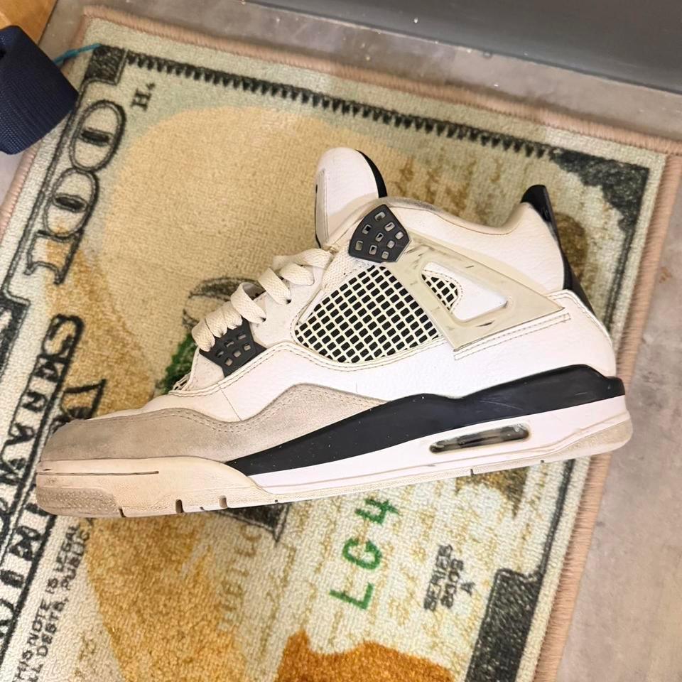 Military Black Air Jordan 4 703b 4