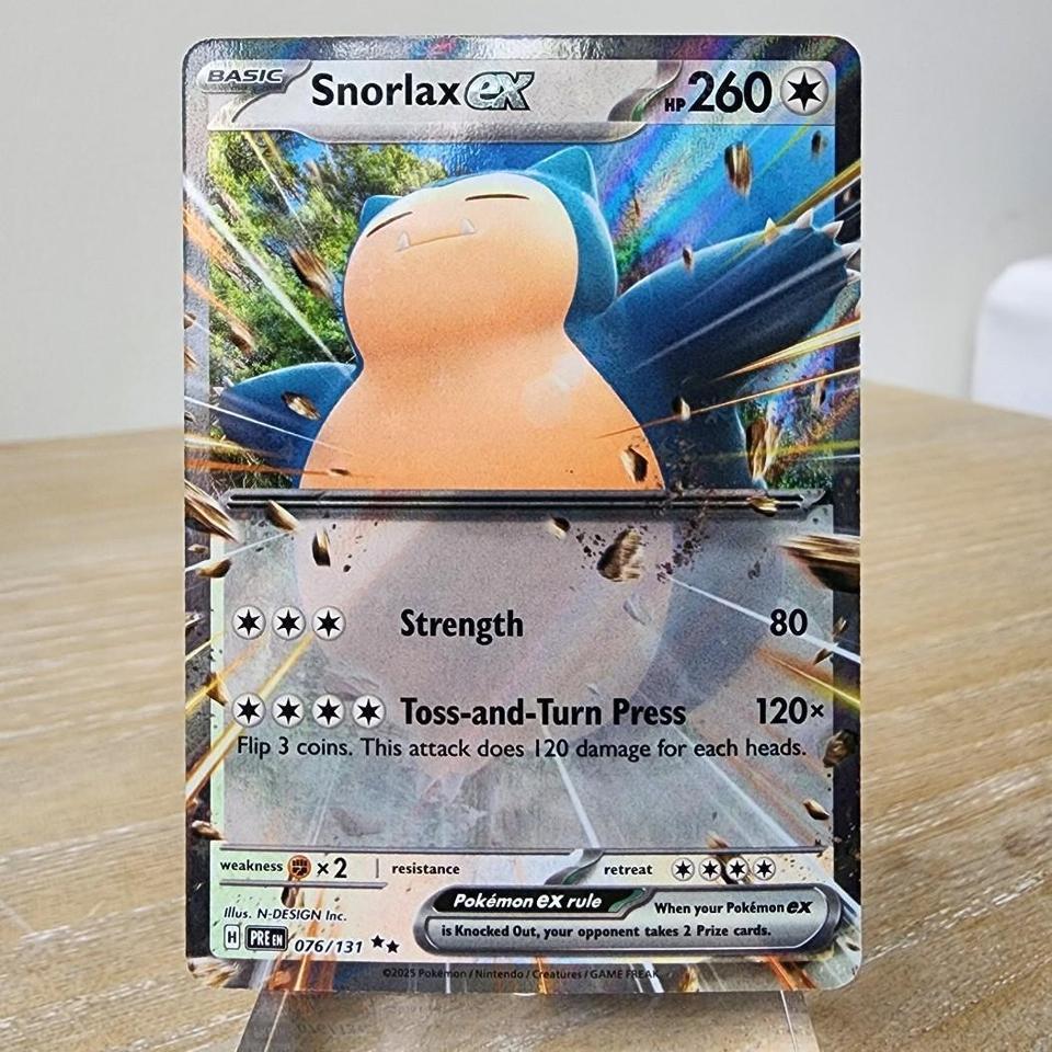Snorlax Ex Pokemon Card Holo 0eb1