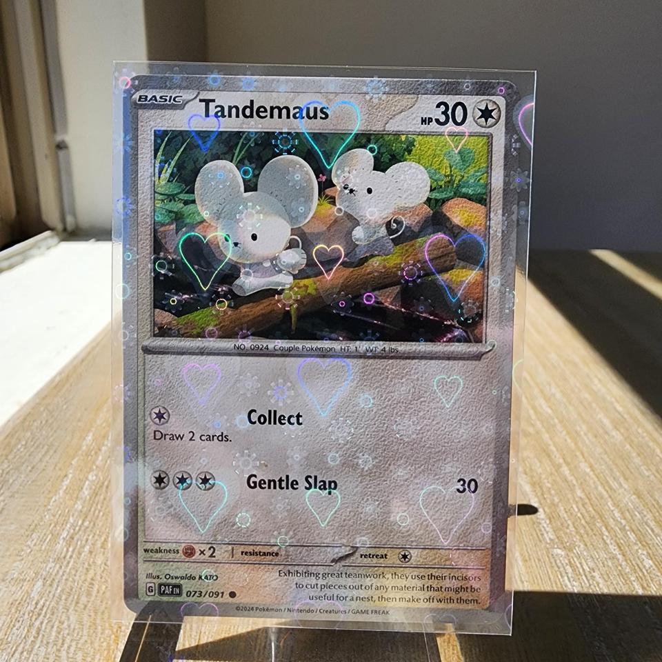 Tandemaus Pokemon Card Authentic Pokemon 4d09